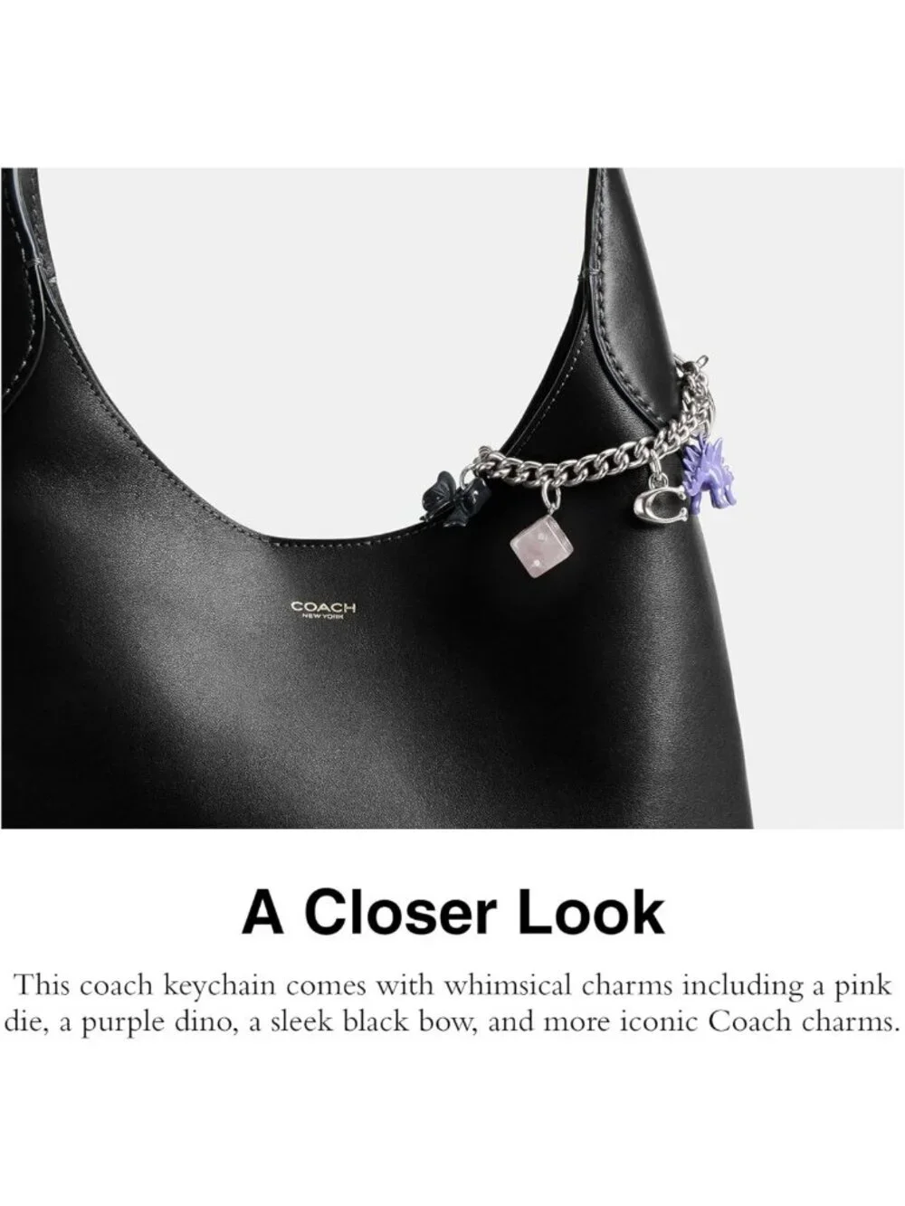 Stylish Bag Charm Keychain | Trendy Accessory for Handbags & Backpacks
